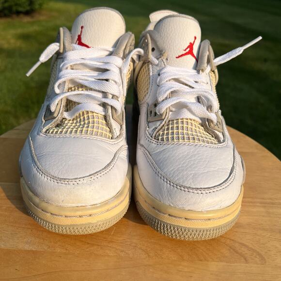 Nike Air Jordan 4 Retro GS White Oreo Men\'s Shoes - Size 5 - Ships Now main image 9